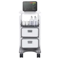 Cărucior-medical-mobil-cu-2-sertare-și-o-tavă-superioară