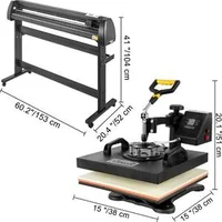 Presă-termică-5-în-1-38-x-38-cu-transfer-pentru-șepci-și-plotter-de-tăiat-vinil-de-135-cm-cu-3-lame