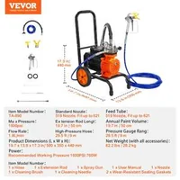 Aparat-electric-de-vopsit-airless-cu-membrană-900-W-1800-PSI-pe-cărucior