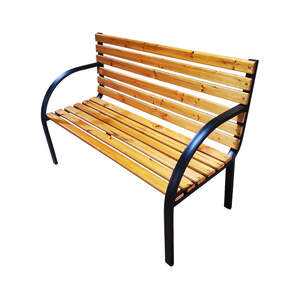 Bancă-de-grădină-cu-picioare-metalice