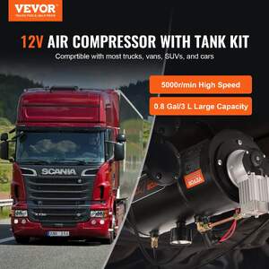 Compresor-de-aer-12V-cu-rezervor-de-3-litri-Pentru-claxoane-și-sisteme-pneumatice