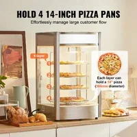Vitrină-termică-electrică-profesională-pentru-pizza-cu-4-niveluri