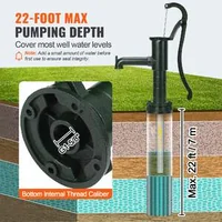 Pompă-manuală-de-grădină-pentru-puț-350-x-240-x-665-mm-pentru-curte-și-grădină