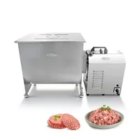 Mixer-profesional-pentru-carne-30-L-cu-mașină-de-tocat-carne