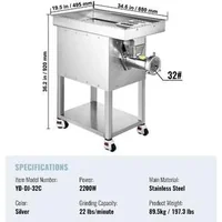 Mașină-industrială-de-tocat-carne-32-300-kg-h