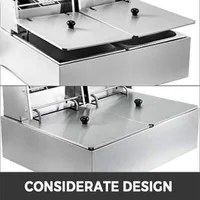 Friteuză-electrică-5000W-cu-rezervor-dublu-din-oțel-inoxidabil-12l-2x6l