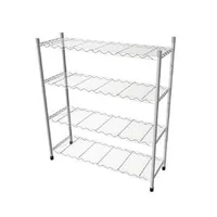 Raft-din-sârmă-cromat-4-rafturi-180x45x120