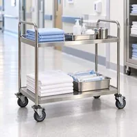 Trei-mernă-din-oțel-inoxidabil-pentru-servicii-cu-2-niveluri-capacitate-de-încărcare-de-până-la-181-kg