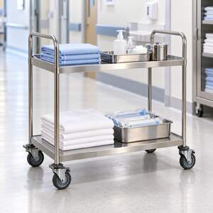 Trei-mernă-din-oțel-inoxidabil-pentru-servicii-cu-2-niveluri-capacitate-de-încărcare-de-până-la-181-kg