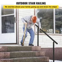 Balustradă-din-aluminiu-pentru-scări-Pentru-0-până-la-5-trepte-cu-unghi-reglabil