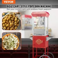 Aparat-de-popcorn-cu-cărucior-850W-capacitate-200-g-stil-retro