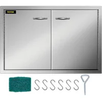 Ușă-dublă-de-acces-pentru-bucătărie-exterioară-și-grătar-finisaj-lustruit-83-X-55-cm
