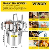Dizilator-Alcoolic-90L-Sistem-Profesional-de-Distilare-a-Alcoolului-Cazan-de-distilare-cu-dublă-distilare
