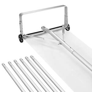 Racletă-reglabilă-pentru-zăpadă-de-pe-acoperiș-rază-de-9-1-m-cu-roți-și-mâner-din-aluminiu