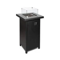 Vatră-cu-gaz-pentru-terasă-cu-masă-și-încălzire-15-kW-și-pietre-vulcanice