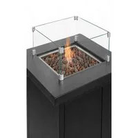 Vatră-cu-gaz-pentru-terasă-cu-masă-și-încălzire-15-kW-și-pietre-vulcanice