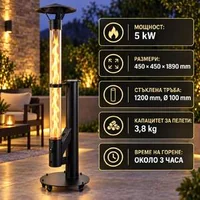 Încălzitor-pentru-grădină-pe-peleți-de-5-kW-cu-tub-de-sticlă-și-roți