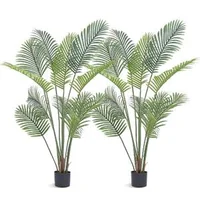 Palmier-artificial-plantă-artificială-cu-înălțime-de-1-5-m-material-PE-sigur-și-protecție-anti-răsturnare-plantă-cu-întreținere-redusă-copac-fals-verde-realist-pentru-decor