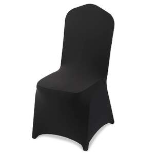 Huse-pentru-scaune-din-spandex-100-de-bucăți-mărime-universală-negre-cu-margine-frontală-dreaptă
