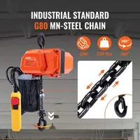 Palan-electric-cu-lanț-capacitate-de-150-kg-lanț-G80-de-3-m