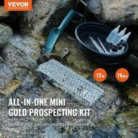 Set-pentru-căutarea-aurului-cu-mini-jgheab-de-spălare-sluice-box-din-aluminiu-16-piese