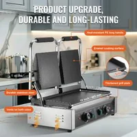 Grătar-profesional-Panini-Press-Grill-plită-electrică-pentru-sandvișuri