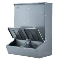 Hrănitoare-metalică-cu-ușă-dublă-pentru-până-la-8-porci