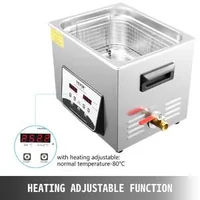 Aparat-profesional-de-curățare-cu-ultrasunete-10-l-40-KHz-putere-240W-cu-degazare