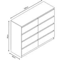 Comodă-modernă-Pettex-cu-8-sertare-108-40-97-cm
