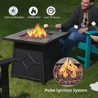 Masă-cu-focar-pe-gaz-Pettex-13-kW-71-71-cm