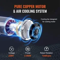 Palan-electric-trifazat-cu-lanț-capacitate-de-2-tone-înălțime-de-ridicare-de-6-m