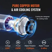 Palan-electric-cu-lanț-capacitate-de-150-kg-lanț-G80-de-3-m
