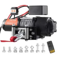 Troliu-electric-de-12V-cu-cablu-din-oțel-capacitate-de-2-t-pentru-tractarea-vehiculelor-Jeep-off-road-SUV-autoturismelor-remorcilor-și-bărcilor