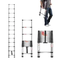 Scară-telescopică-extensibilă-3-74-m-capacitate-de-încărcare-170-kg-din-oțel-inoxidabil