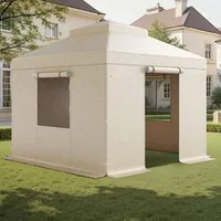 Protecție-de-iarnă-pentru-foișor-3x3-metri-pentru-acoperiș-dublu-cu-ferestre