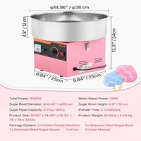 Aparat-profesional-pentru-vată-de-zahăr-1000W-electric-roz