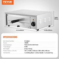 Cuptor-electric-pentru-pizza-30-cm-1500-W-50-350-C