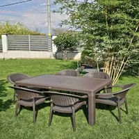 Set-de-grădină-de-înaltă-calitate-cu-masă-de-70-pe-120-cm-și-4-scaune-ovale-în-4-culori-disponibile