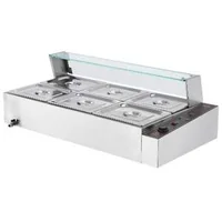 Încălzitor-electric-profesional-pentru-bufet-6-1-2-cu-paravan-de-sticlă