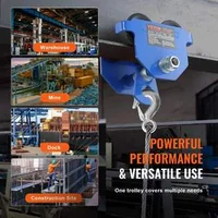 Cărucior-manual-pentru-grindă-capacitate-de-500-kg-cu-roți-duble