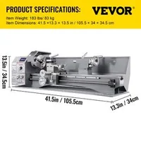 Mini-strung-pentru-metal-750-W-cu-viteză-variabilă-50-până-la-3000-rpm