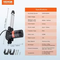 Actuator-liniar-12V-cursă-15-cm-forță-6000N