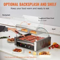 Aparat-electric-pentru-hot-dog-capacitate-de-30-de-bucăți-11-role-2-2KW-grill-cu-role-pentru-hot-dog