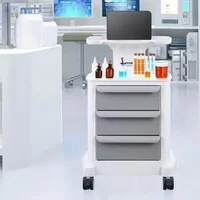 Cărucior-medical-mobil-cu-3-sertare-1-tavă-superioară