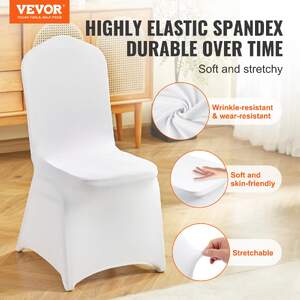 Huse-pentru-scaune-din-spandex-150-de-bucăți-mărime-universală-albe-cu-margine-frontală-dreaptă