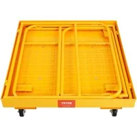 Platformă-de-lucru-pliabilă-pentru-motostivuitor-cu-roți-pivotante-cu-blocare-capacitate-550-kg