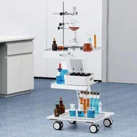 Cărucior-medical-mobil-cu-3-rafturi-și-roți
