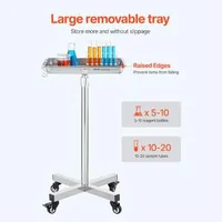 Masă-Mayo-mobilă-din-oțel-inoxidabil-cu-tavă-detașabilă-și-înălțime-reglabilă