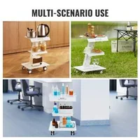 Cărucior-medical-mobil-cu-3-rafturi-și-roți