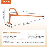 Pârghie-pentru-bușteni-Timberjack-121-cm-cu-mâner-din-oțel